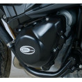 Couvre-carter gauche R&G RACING noir Kawasaki Z800