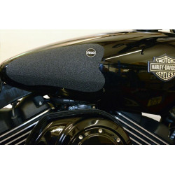 Kit grip de réservoir R&G RACING 2 pièces noir Harley Davidson Street 500