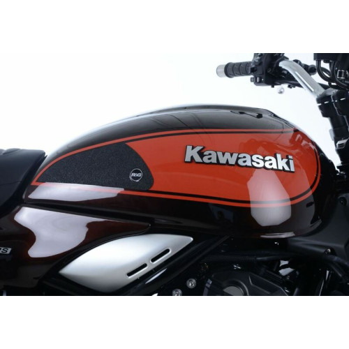 Kit grip de réservoir R&G RACING noir 2 pièces Kawasaki Z900RS