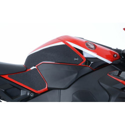 Kit grip de réservoir R&G RACING translucide (4 pièces) Honda CBR1000RR