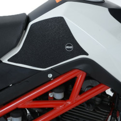 Kit grip de réservoir R&G RACING 2 pièces translucide Benelli TNT 125