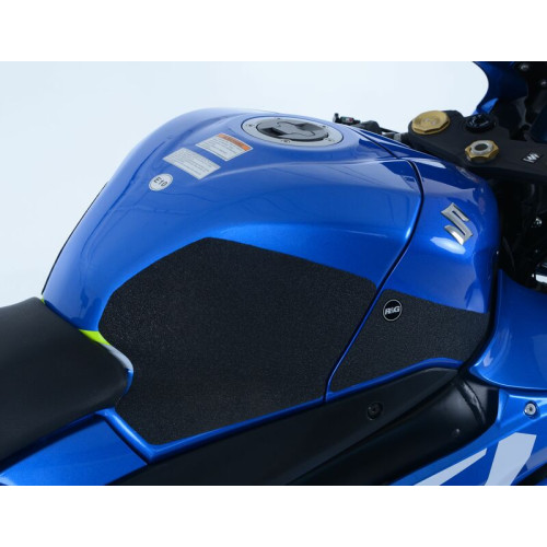 Kit grip de réservoir R&G RACING 4 pièces noir Suzuki GSXR1000R