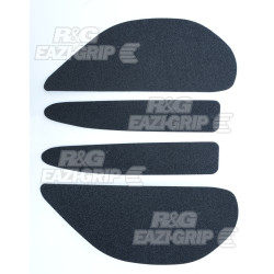 Kit grip de réservoir R&G RACING 4 pièces noir Kawasaki ER-6