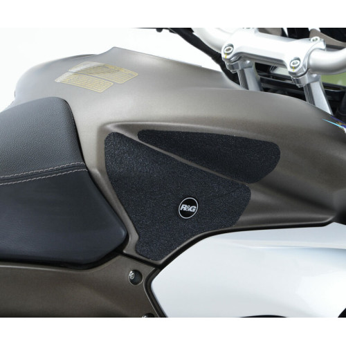 Kit grip de réservoir R&G RACING 4 pièces noir MV Agusta 800 Stradale