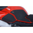 Kit grip de réservoir R&G RACING 4 pièces translucide Ducati Panigale V4