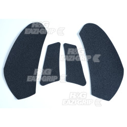 Kit grip de réservoir R&G RACING 4 pièces noir Kawasaki ZX10R