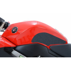 Kit grip de réservoir R&G RACING 2 pièces noir Honda VFR800