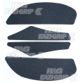 Kit grip de réservoir R&G RACING 4 pièces noir Aprilia RSV-4