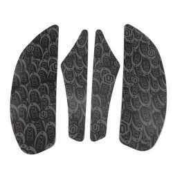 Kit grip de réservoir 4 pièces R&G RACING Race Grip - noir