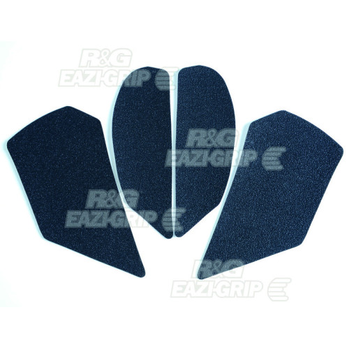 Kit grip de réservoir R&G RACING 4 pièces noir Kawasaki ZX10R