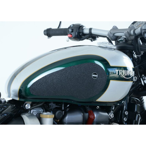 Kit grip de réservoir R&G RACING 2 pièces noir Triumph Bonneville Bobber