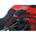 Kit grip de réservoir R&G RACING 4 pièces noir Ducati 950 Multistrada