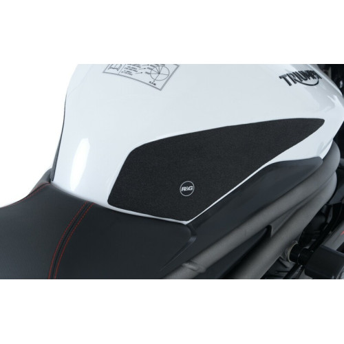 Kit grip de réservoir R&G RACING 2 pièces noir Triumph Speed Triple RS