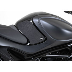 Kit grip de réservoir R&G RACING 2 pièces noir Suzuki Gladius