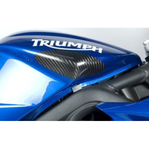 Sliders de réservoir R&G RACING carbone - Triumph Speed Triple 1200 RS/RR