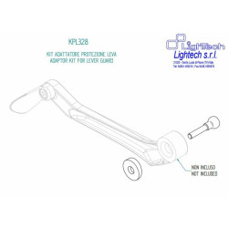 Adaptateur de protection de levier LIGHTECH - Unité