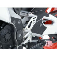 Adhésif anti-frottement R&G RACING cadre/bras oscillant noir 5 pièces Aprilia