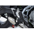 Adhésif anti-frottement R&G RACING platine talon noir (2 pièces) Kawasaki Z650