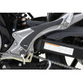 Adhésif anti-frottement R&G RACING platine repose-pieds noir 2 pièces Suzuki Gladius SFV 650