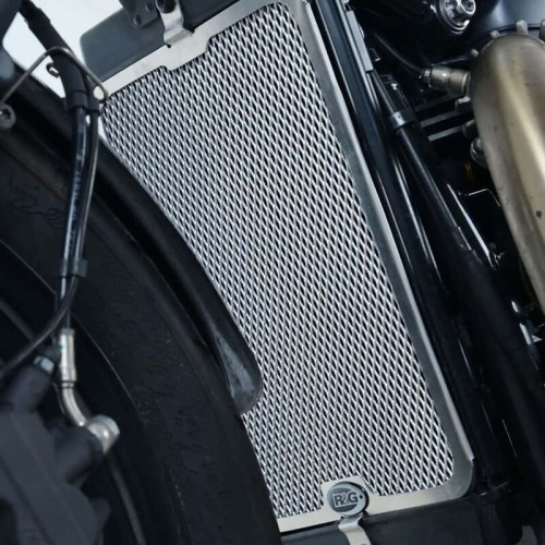 Protection de radiateur R&G Racing aluminium - Triumph Bonneville Bobber