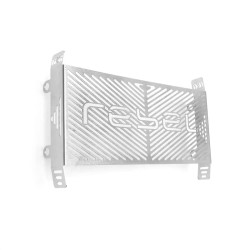 Protection de radiateur gravée R&G RACING - inox