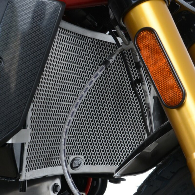 Protection de radiateur R&G RACING argent Indian FTR 1200