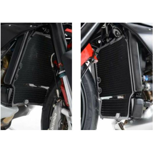 Protection de radiateur R&G RACING Aluminium - Mv Agusta 800 Rivale