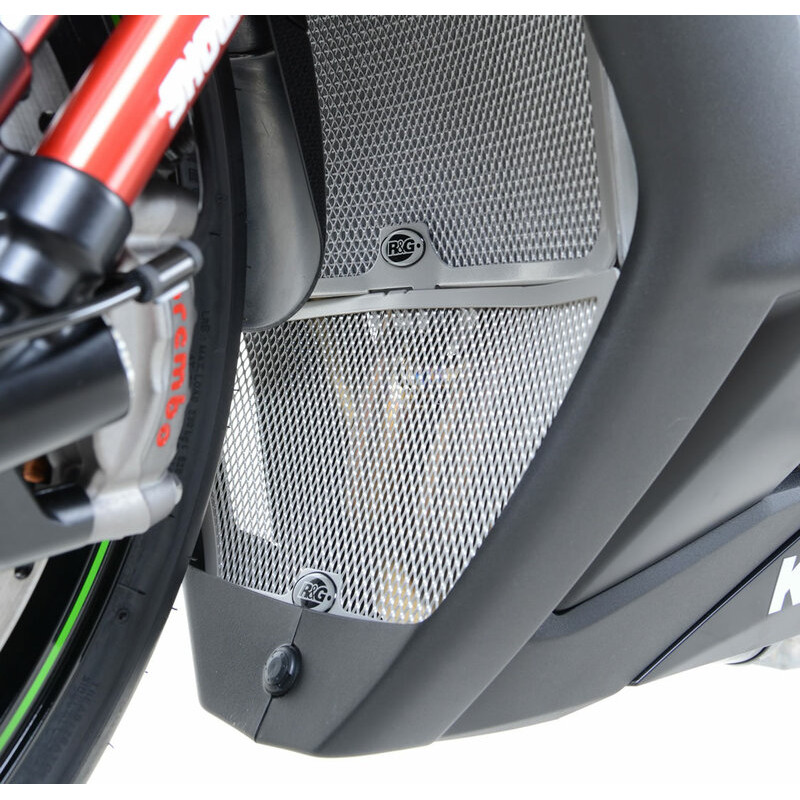 Grille de collecteur R&G RACING titane Kawasaki Ninja ZX-10R