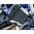 Protection de radiateur R&G RACING titane Yamaha MT-07