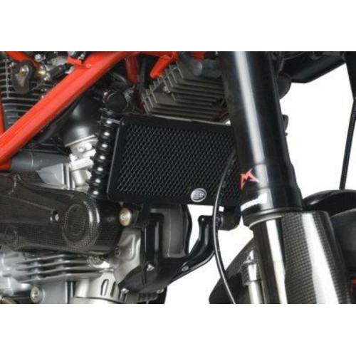 Protection de radiateur R&G Racing aluminium - Ducati Hypermotard