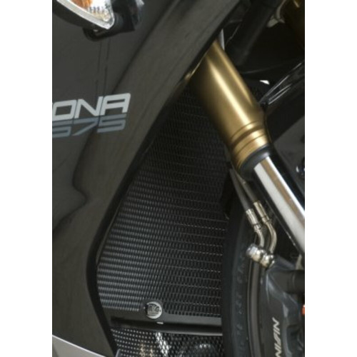 Protection de radiateur R&G RACING Aluminium - Triumph Daytona 675