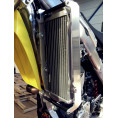 Protection de radiateur AXP aluminium - Suzuki RM-Z250