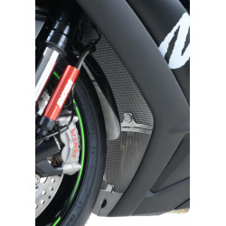 Protection de radiateur R&G RACING titane Kawasaki Ninja ZX-10R