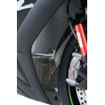 Protection de radiateur R&G RACING titane Kawasaki Ninja ZX-10R