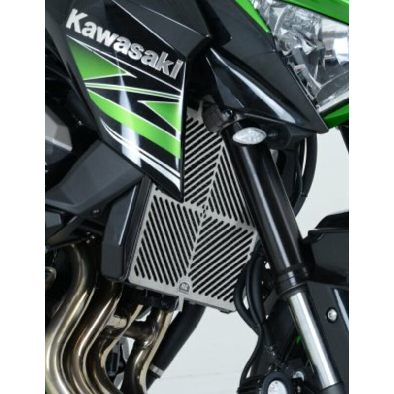 Protection de radiateur R&G RACING inox - Kawasaki