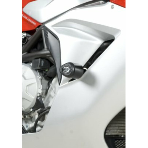 Tampons de protection R&G RACING Aero noir MV Agusta