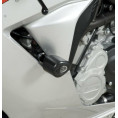 Tampons de protection R&G RACING Aero noir MV Agusta