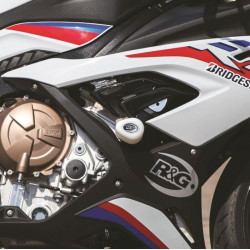 Tampons de protection R&G RACING Aero Race noir BMW S1000RR