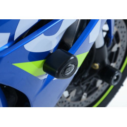 Tampons de protection R&G RACING Aero Race noir Suzuki GSX-R1000