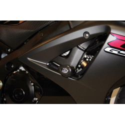 Tampons de protection R&G RACING Aero noir Suzuki GSX-R1000