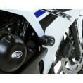 Tampons de protection R&G RACING Aero noir Honda CBR500R