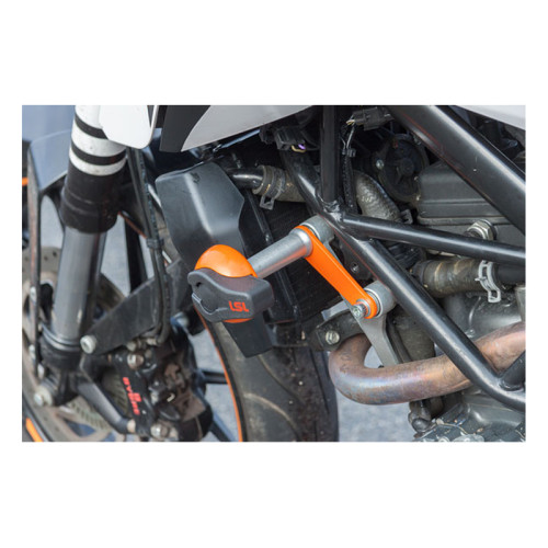 Kit fixation tampon de protection LSL KTM 125/200 DUKE