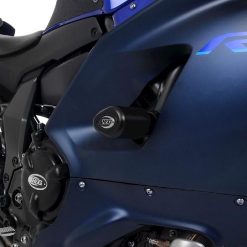 Tampons de protection R&G RACING Aero - noir Yamaha R7