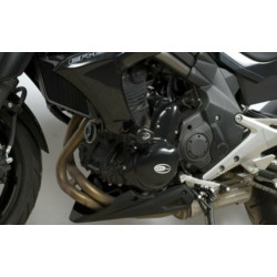 Tampons de protection R&G RACING Aero noir Kawasaki ER-6 N