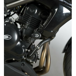 Tampons de protection R&G RACING Aero noir Kawasaki ER-6 N