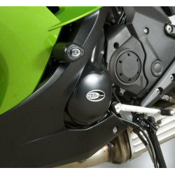 Tampons de protection R&G RACING Aero noir Kawasaki ER6-F