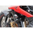 Kit fixation tampon de protection LSL noir Triumph 675 STREET TRIPLE