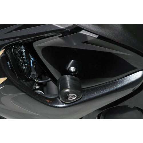 Tampons de protection R&G RACING Aero noir Suzuki GSX1340R Hayabusa