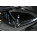 Tampons de protection R&G RACING Aero noir Suzuki GSX1340R Hayabusa