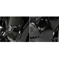 Tampons de protection R&G RACING Aero noir Honda CBF1000F/Travel